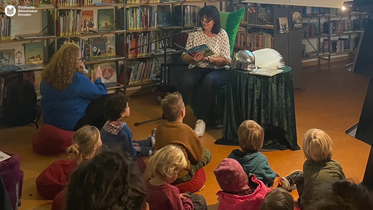 Vorlesenachmittag in der Bibliothek Pieschen